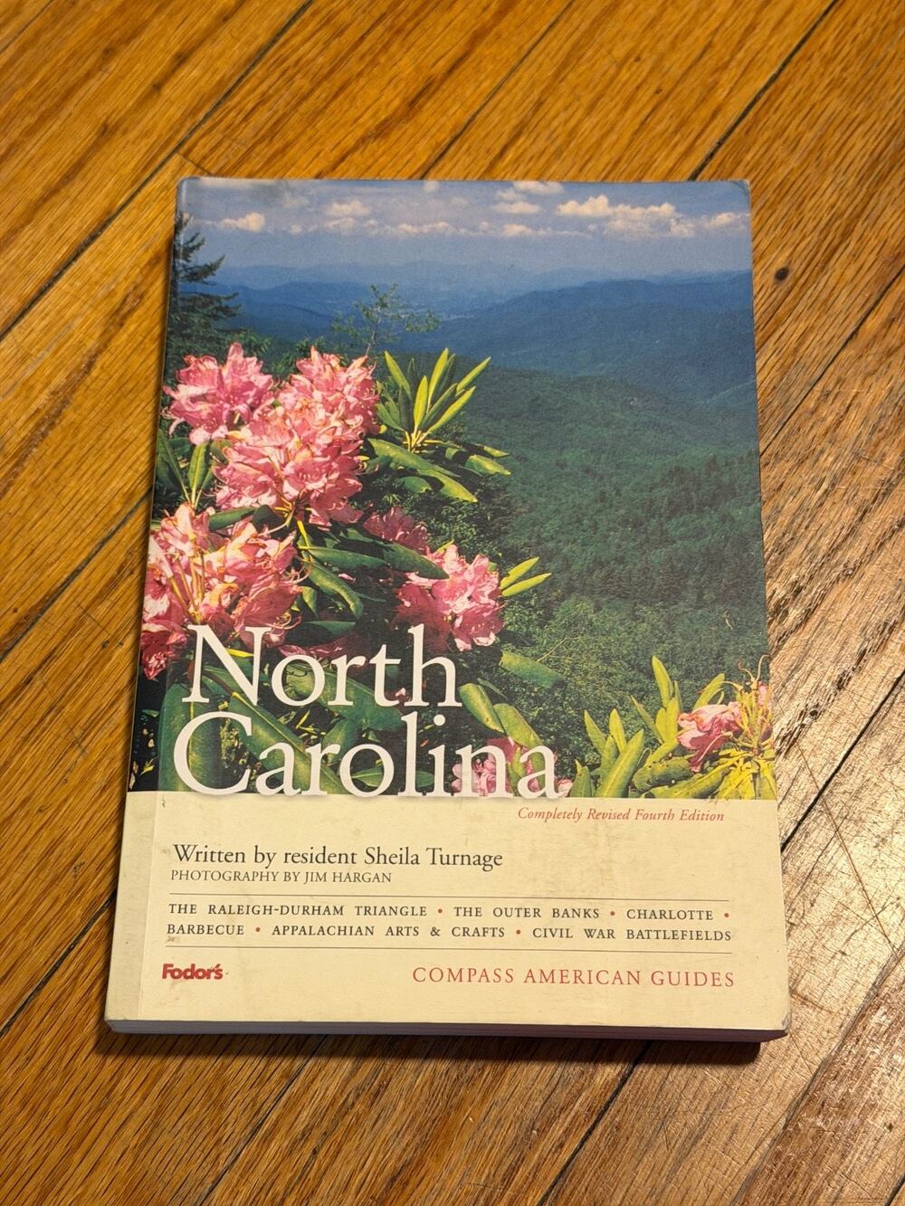 Compass American Guides North Carolina 4th Edition Fodor's paperback